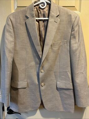 Ralph Lauren Men's Blazer - Classic Two-Button Suit Jacket